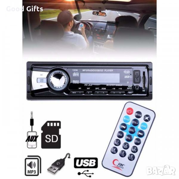 Mp3 плеър с вход за Флашка и слот за SD Карти GT-1236, снимка 1