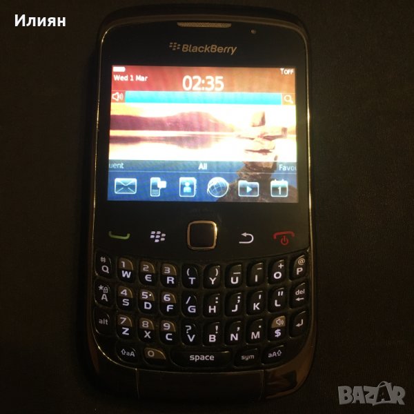 Blackberry 9300 със зарядно / липсват странични бутони, снимка 1