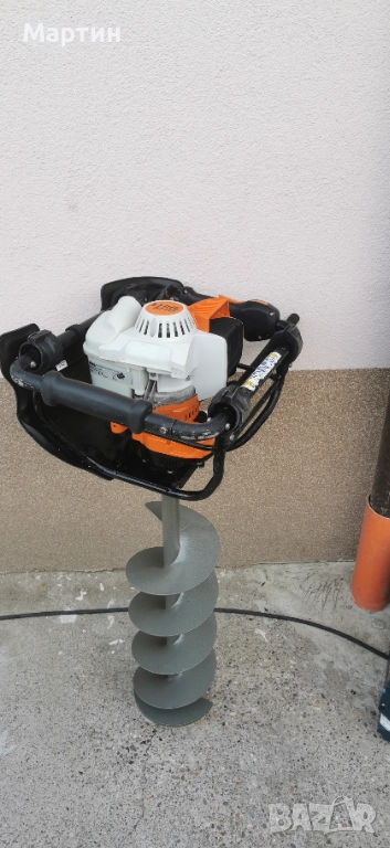 Бензинов свредел stihl Вт131 щил, снимка 1