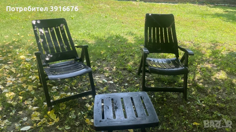 Градински столове + маса , снимка 1