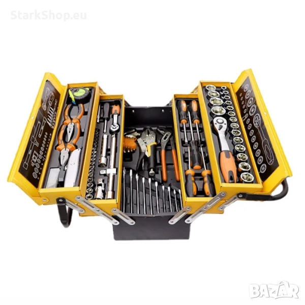 Кутия за инструменти за автомобил майстор авточасти 3 етажа, снимка 1