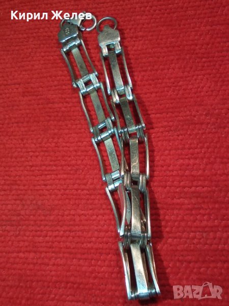 ВЕЛИКОЛЕПНА СТИЛНА ВИНТИДЖ АРТ СРЕБЪРНА ГРИВНА СРЕБРО 925 АЖУРНА РЪЧНА БИЖУТЕРСКА ИЗРАБОТКА 36944, снимка 1