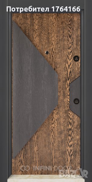 Външни блиндирани входни врати, снимка 1
