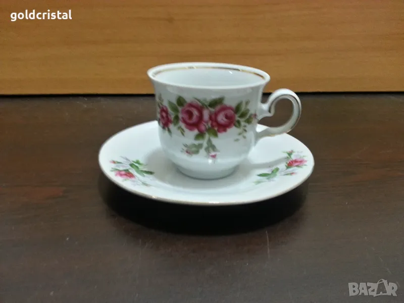 стар немски порцелан чаша за чай кафе , снимка 1
