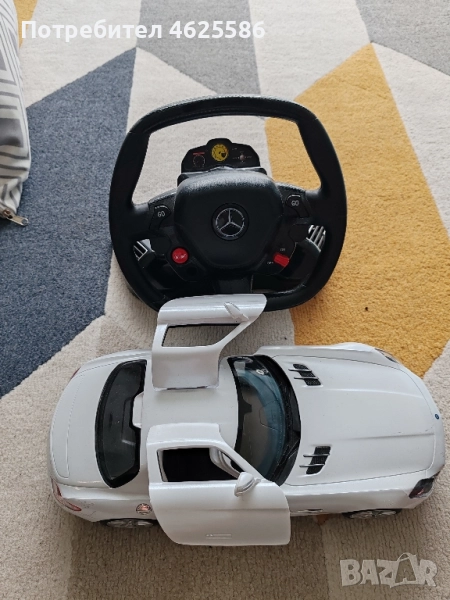 Maisto кола дистанционно волан за управление Mercedes , снимка 1