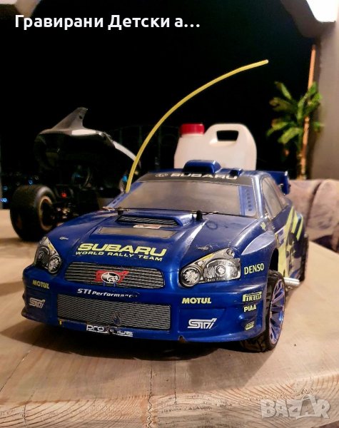 Колички нитро #RC #cars #subaro, снимка 1