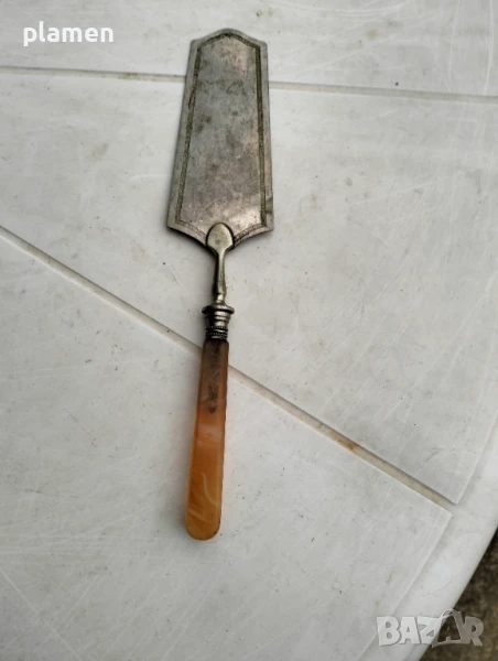 Старинна лопатка за торта, снимка 1