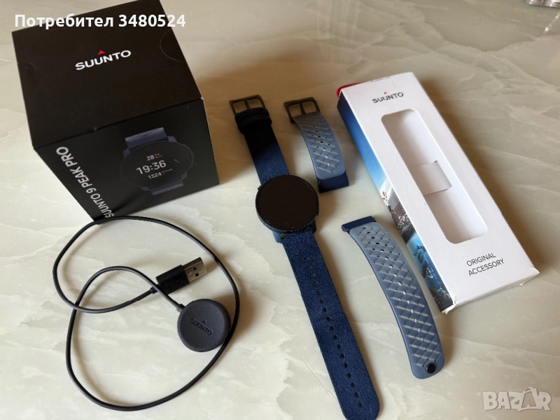 Часовник SUUNTO 9 PEAK PRO ocean blue, снимка 1