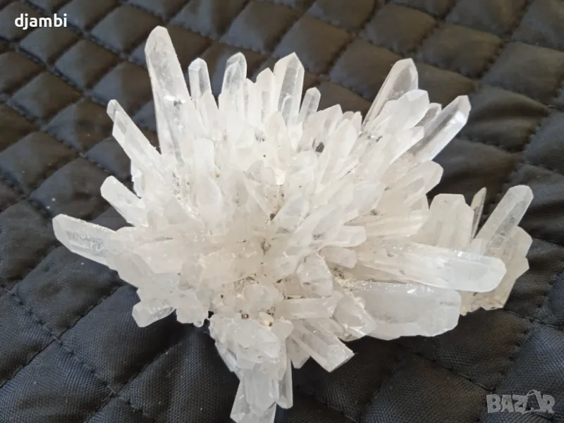 № 141,Кварц,Кварцова друза,Кварц със сфалерит,Кристали,Минерали,Родопи,, снимка 1