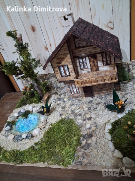 Ръчно изработен макет с размер 29/21см., снимка 1