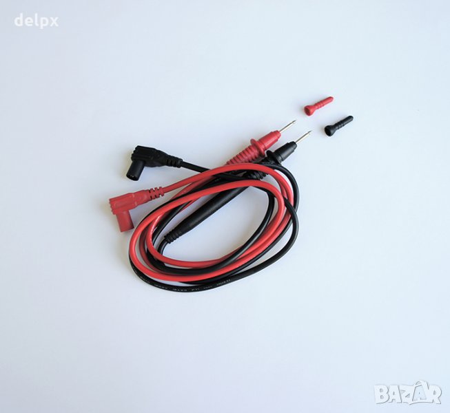 Пипала за мултицет черно/червено 80°C 2000V 0,8m, снимка 1