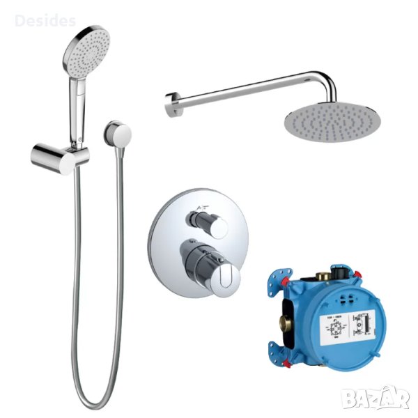 Душ комплект за вграждане BD006XC Ceratherm 100 д, снимка 1