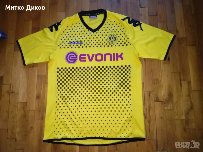 Борусия футболна тениска Каппа    №11 Марио Гьотце размер Л, снимка 1