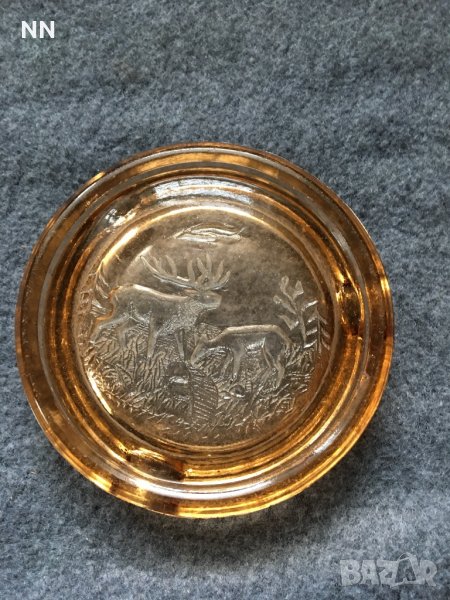 Цветен стар пепелник, снимка 1