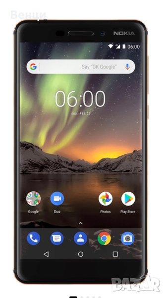 Смартфон Nokia 6.1, Dual SIM, 32GB, Black, снимка 1