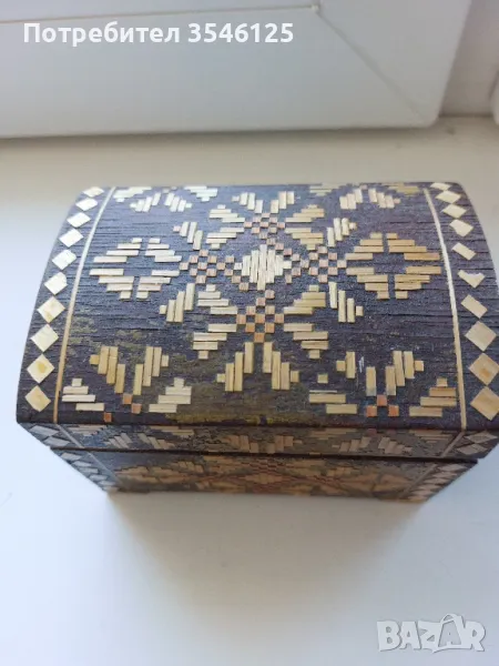 Дървена бижутерка (1964 год.), снимка 1