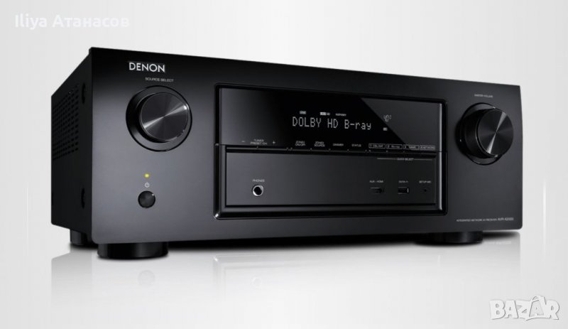 Denon AVR X 2000 7.1 HDMI USB ресийвър усилвател с дистанционно и микрофон , снимка 1