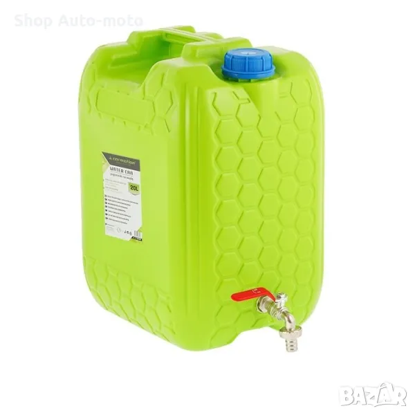 Туба за вода Automat, Туба с метално кранче, За каравана, Камион, PVC, 10литра, снимка 1