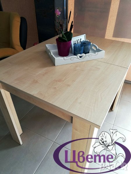 Трапезна маса – разтегателна + ПОДАРЪК 🤩 Коледен тишлайфер🎄, снимка 1