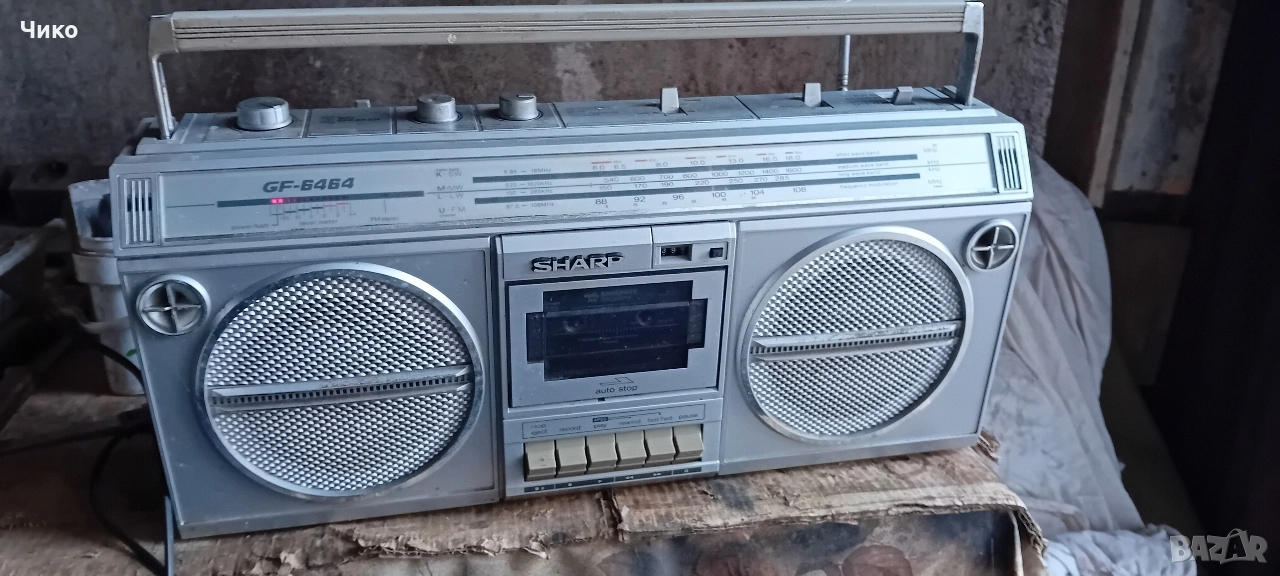 Радиокасетофон Шарп 6464, снимка 1