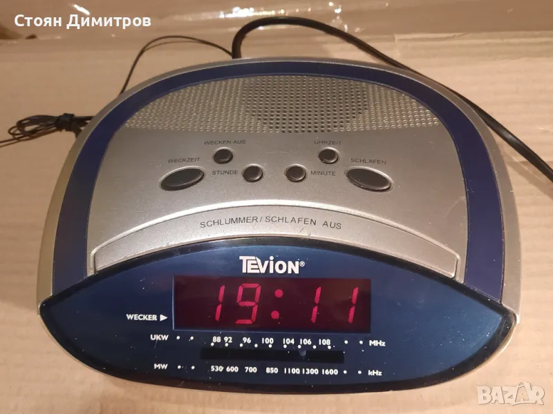 AM/FM радиочасовник Tevion, снимка 1