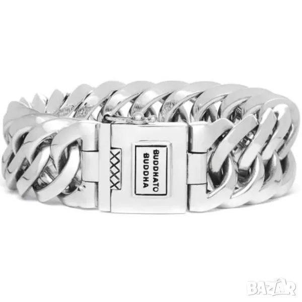 Buddha to Buddha Chain Big  -2-сребърни гривни, снимка 1