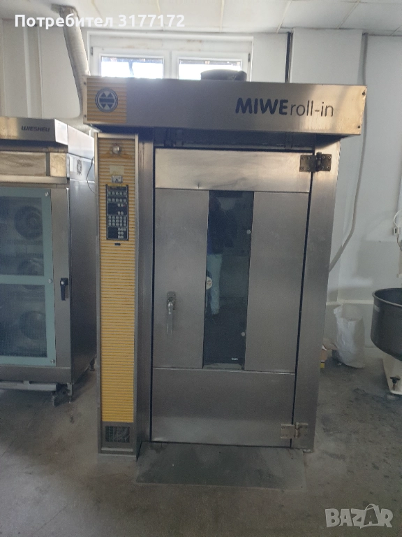 Печка с количка Miwe roll-in , снимка 1