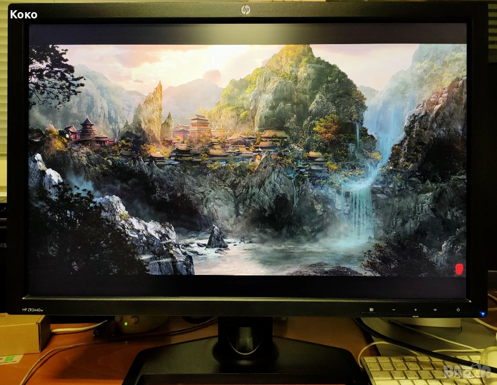 Монитори 24 инча HP ZR2440w, снимка 1
