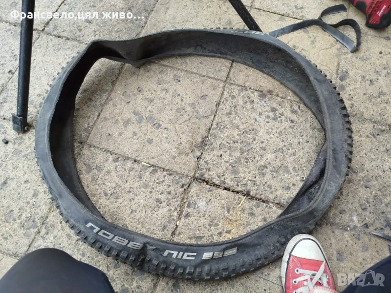 29 цола  гума за велосипед колело schwalbe Nobby nic , снимка 1