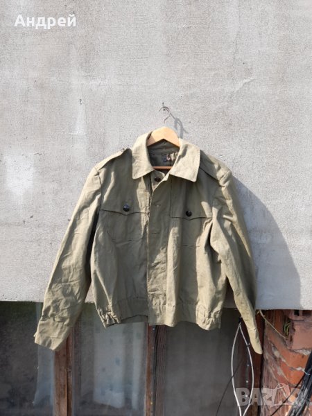 Стара военна,танкистка куртка, снимка 1