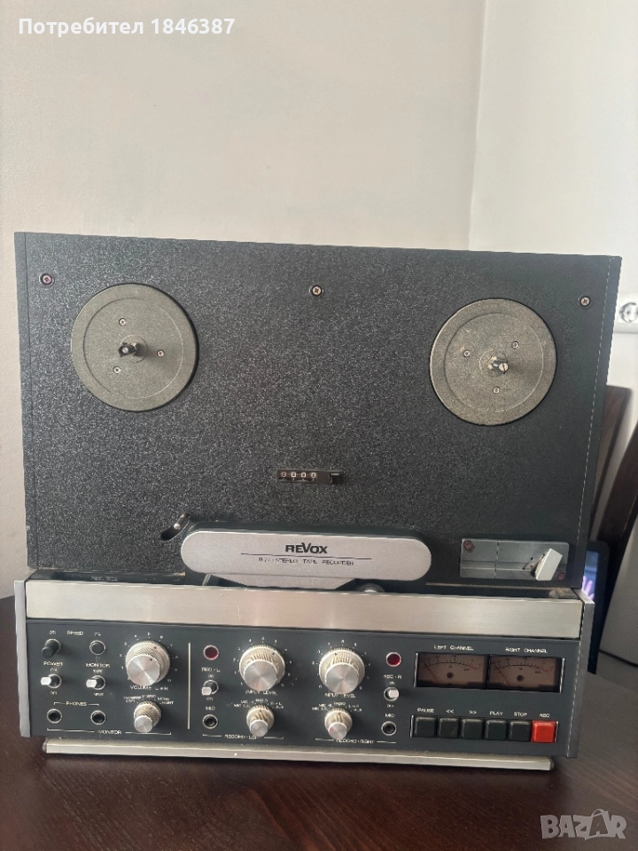 Ролков магнетофон Revox B 77, снимка 1