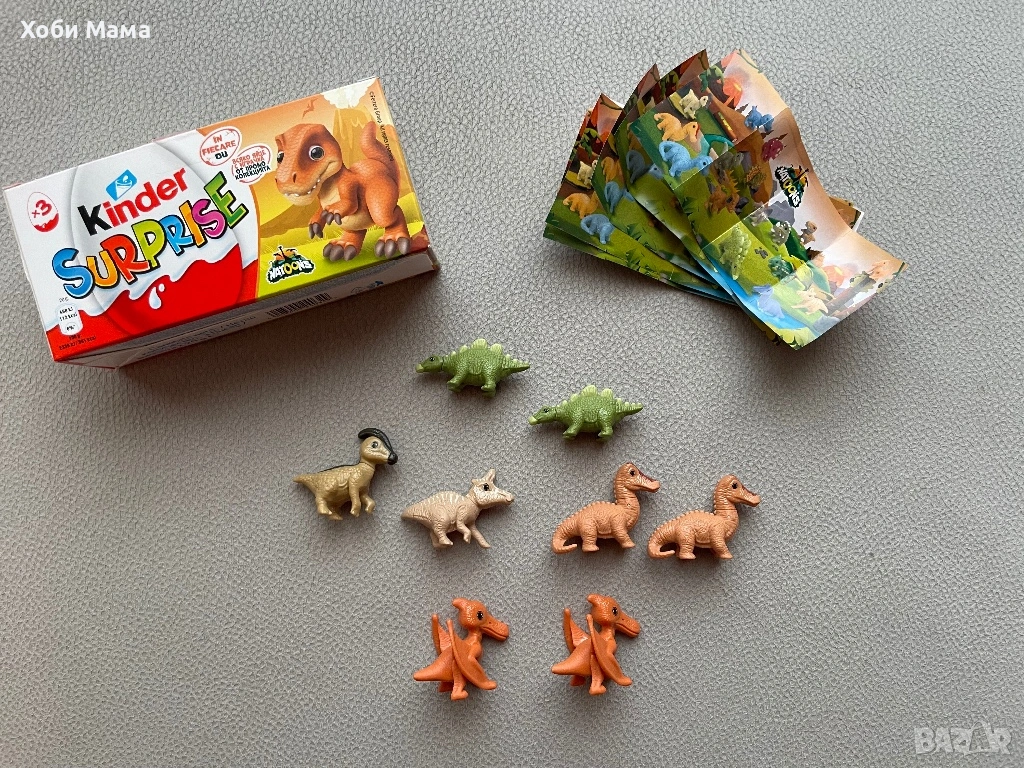 Kinder Surprise Natoons Динозаври играчки от шоколадови яйца 2025, снимка 1