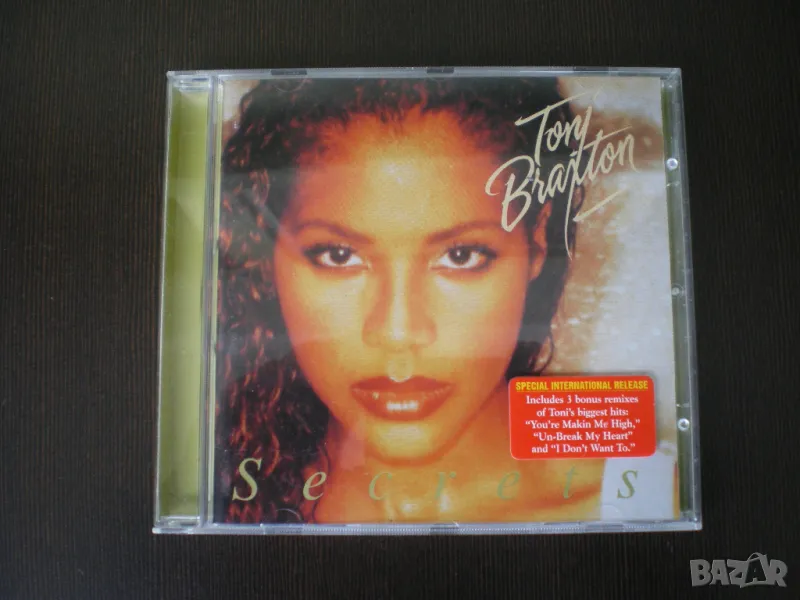 Toni Braxton ‎– Secrets 1997 CD, Album, снимка 1