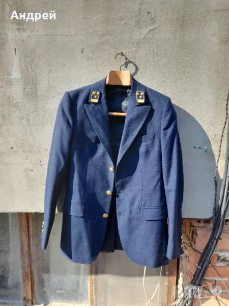 Стара куртка,сако БДЖ, снимка 1