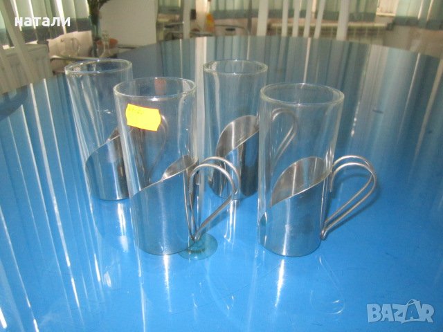 Чаши с метален обков 69-20, снимка 1
