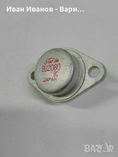 транзистор BU208D ; npn+Di;1500V;5A;12,5W., снимка 1