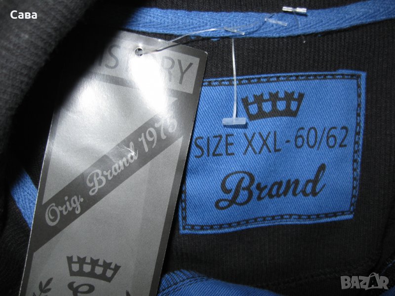 Ватирана блуза HISTORY   мъжка,2ХЛ, снимка 1