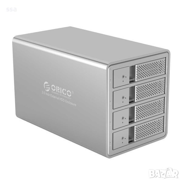 Orico докинг станция Storage - HDD Dock - 4 BAY with RAID, Aluminium, снимка 1