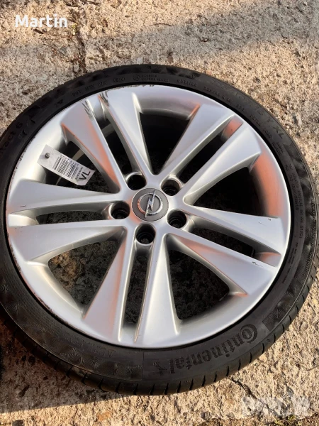 Джанти с гуми за Opel 18-ски, снимка 1