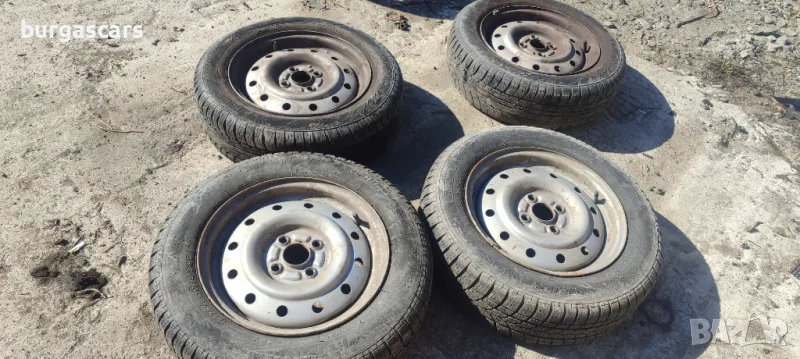 Железни джанти с гуми Daihatsu YRV 175/65/14 - 150лв, снимка 1