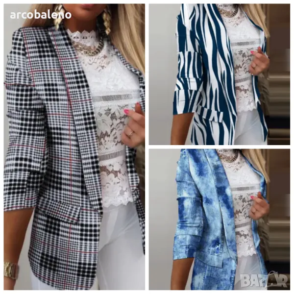 Дамско преходно сако, 3цвята, снимка 1