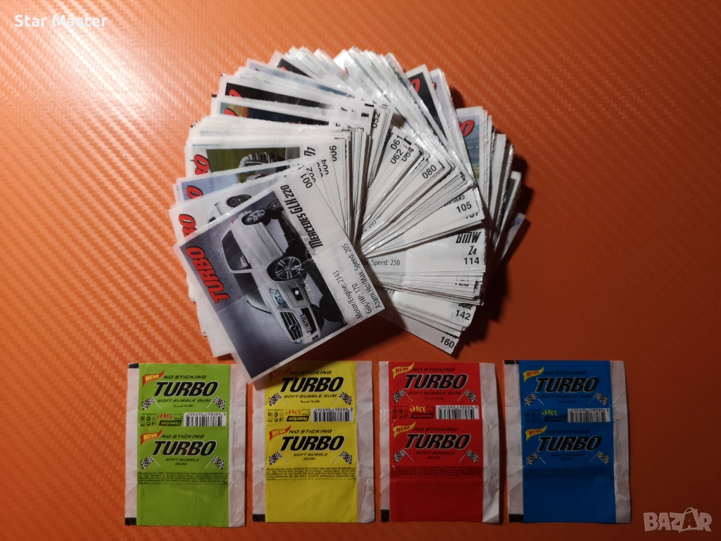 Картинки от дъвки TURBO NEW 2014, снимка 1