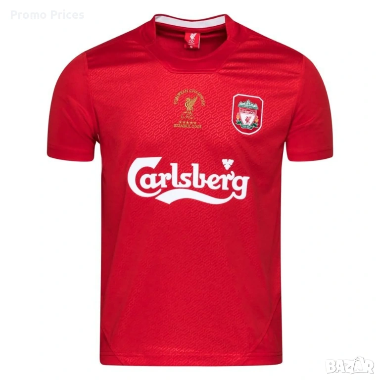 -50% LFC Ретро тениска Ливърпул Истанбул Liverpool / Milan 2005 M, снимка 1