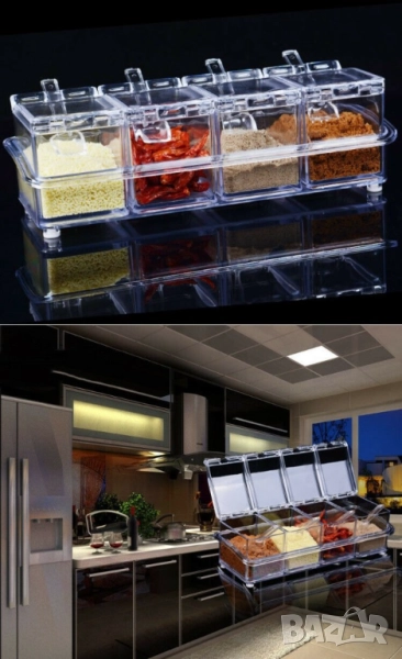   Контейнери за съхранение на подправки  , снимка 1