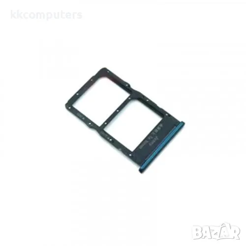 SIM / MicroSD държач /Сребърен/ за Huawei P40 Lite Баркод : 562857, снимка 1