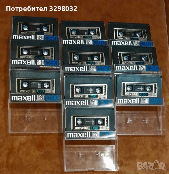 Касети - златен  MAXELL UDXLII  90 - хром, снимка 1