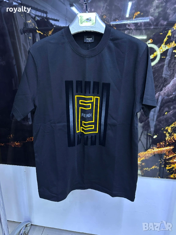 Fendi Мъжка Нова Тениска Реални Снимки , снимка 1
