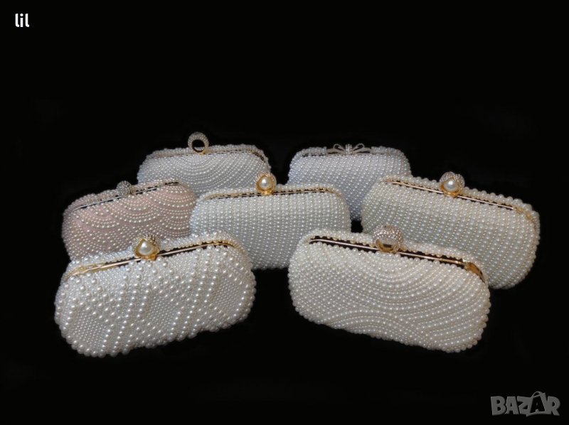 Булчински чанти с перли, снимка 1