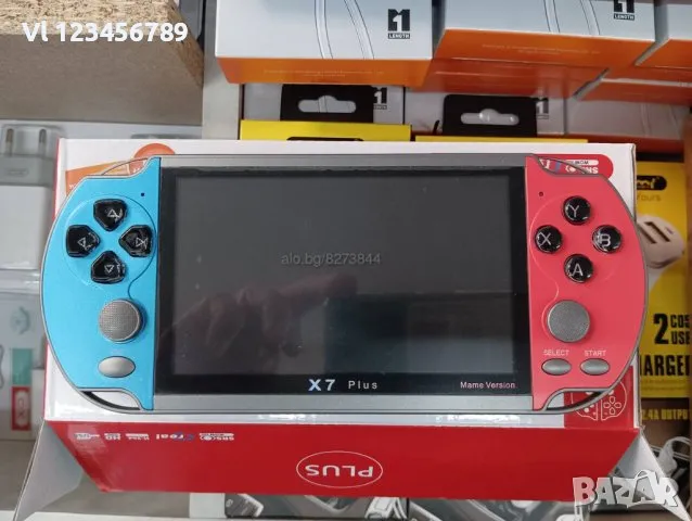 PSP X16 електронна игра с дисплей, преносима игрова ТВ конзола, снимка 1