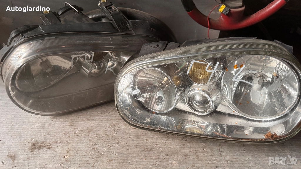 Оригинални Фарове зa VW Golf 4 - 150146-00 / 150138-00 /  02B02A011, снимка 1